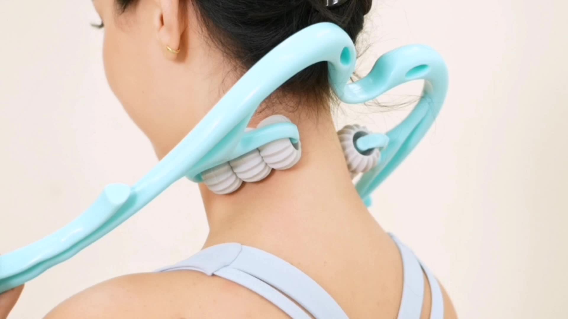 Self Massage Tool - Neck Massager For Pain Relief Deep Tissue