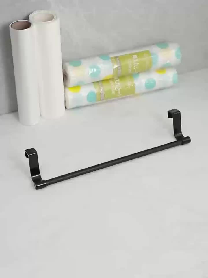 Kitchen Cabinet Towel Rack, Wall Mounted Dishcloth Storage