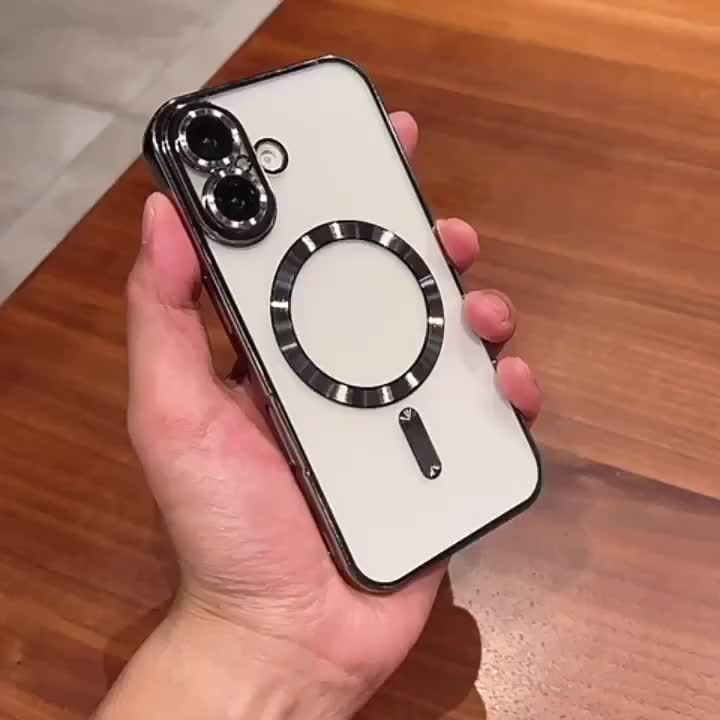 phone case transparent magnetic phone cover 17