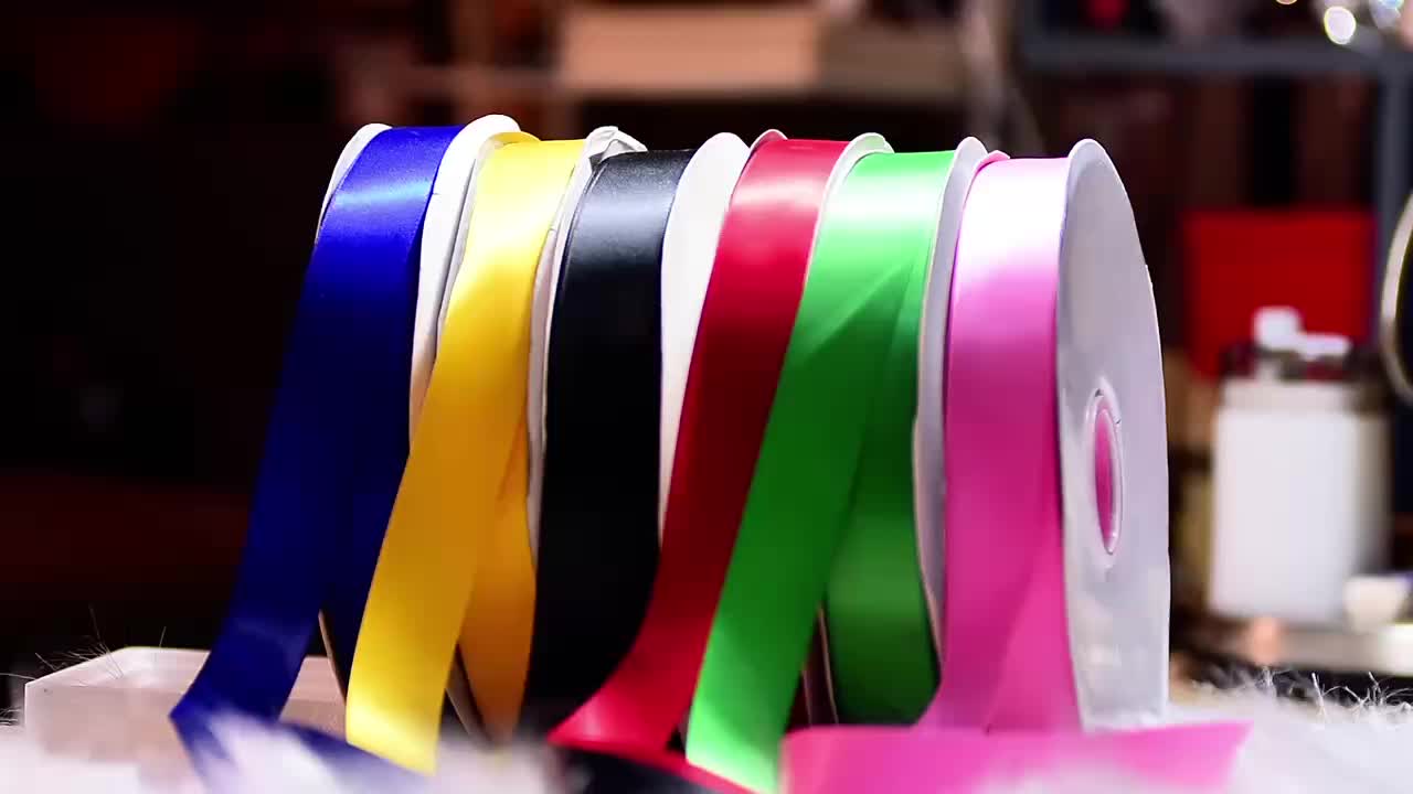 25yards Polyester Multi color Thin Ribbon Wedding Bow Gift - Temu