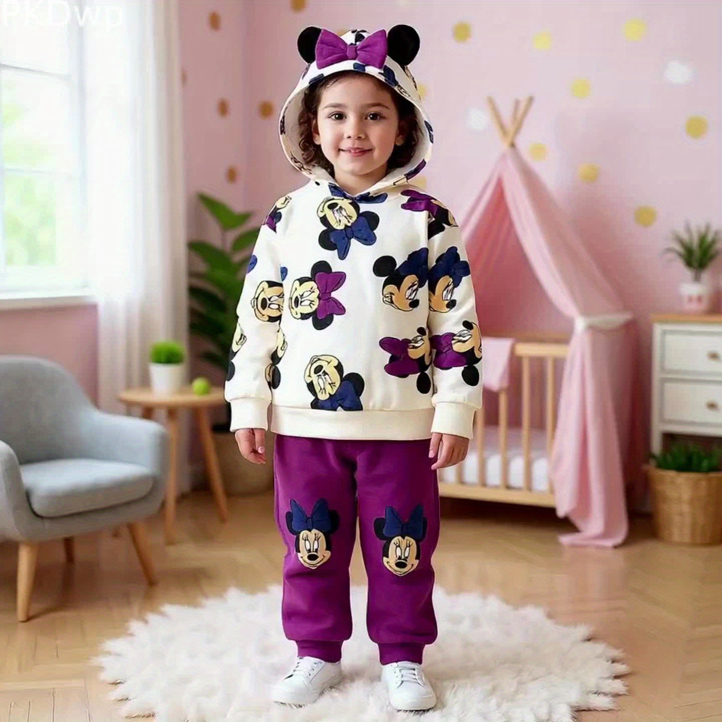 DISNEY & Mickey en Minnie Mouse Hooded Sweatshirt-pak
