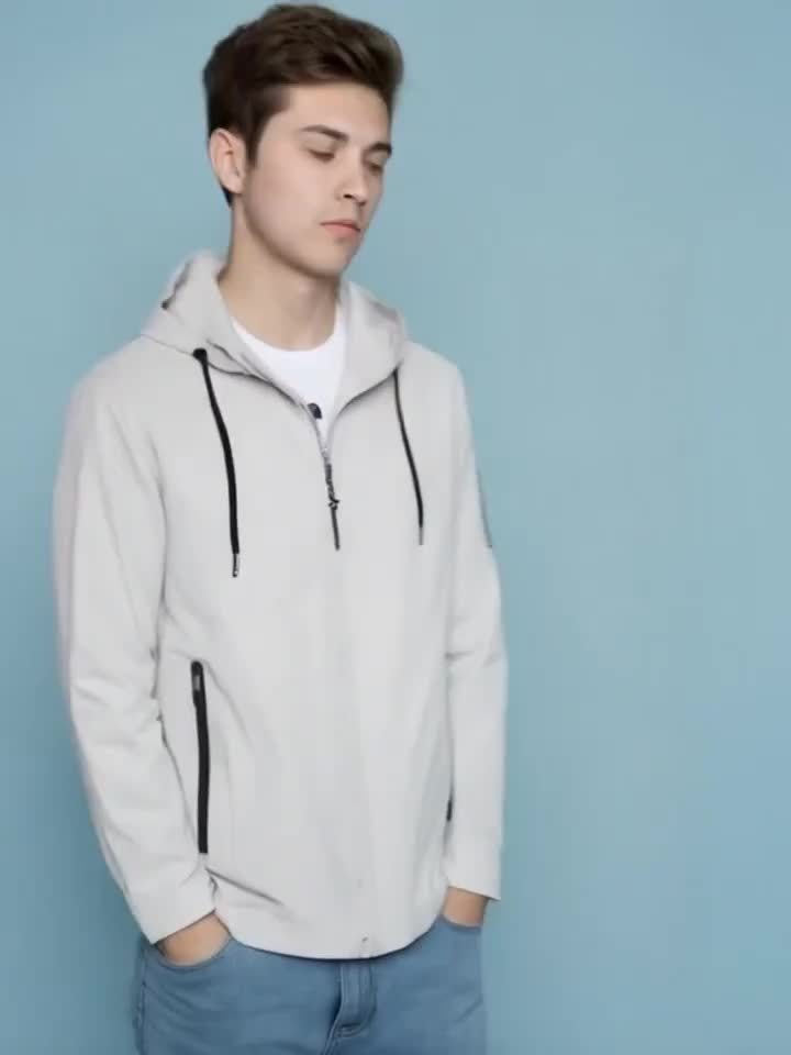 Heren Mode Hoogwaardige Motorrijders Winddichte Rij-jas met Binnen- en Buitenzakken