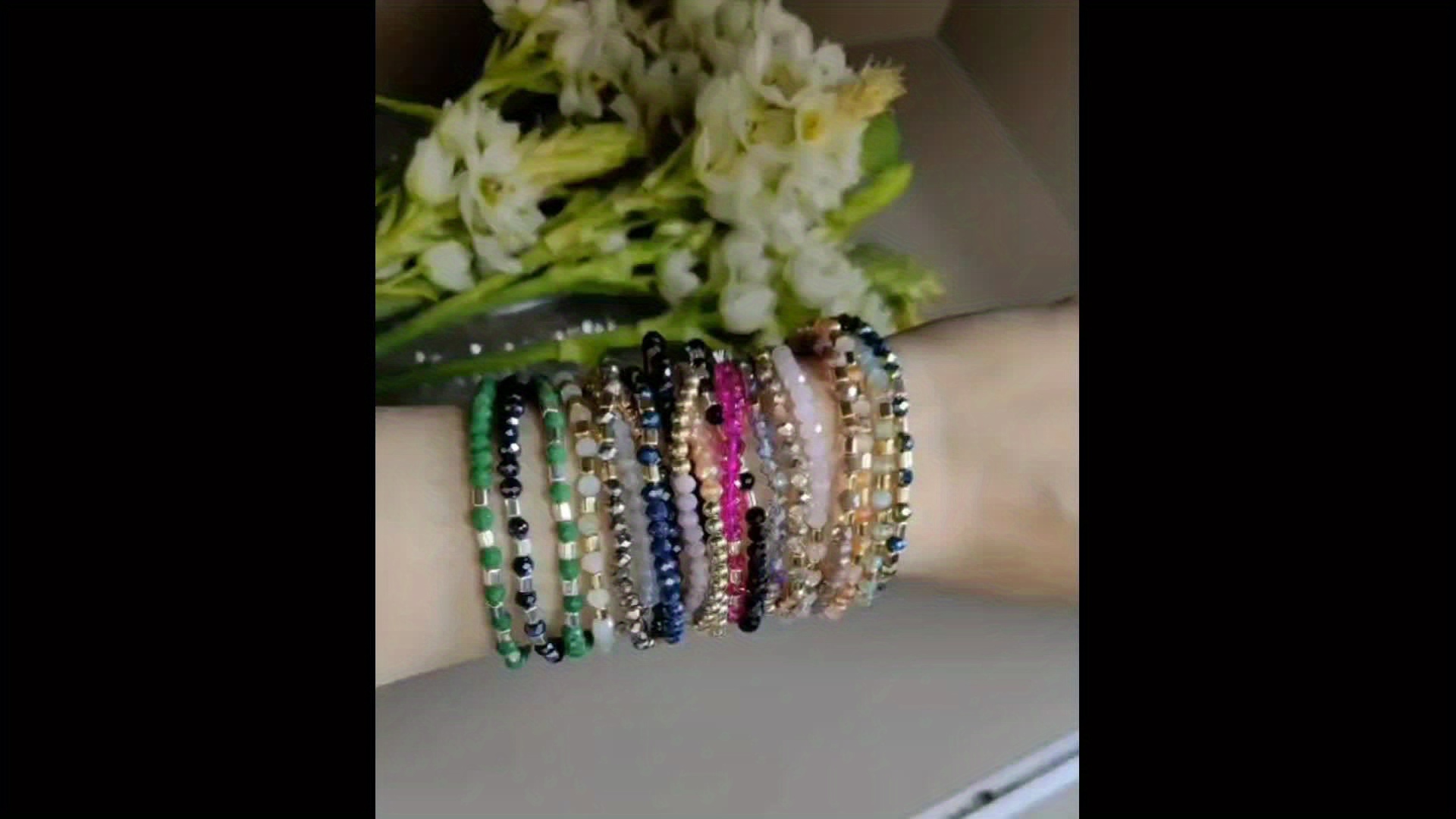 20 Candy Bracelets for Women, Random Colors