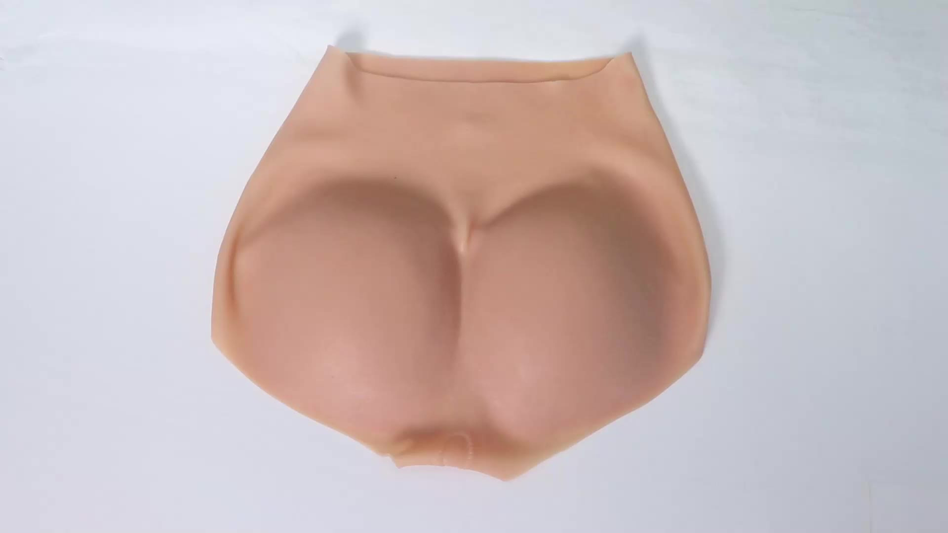 nsendm Female Underwear Adult Silicone Butt form 2PC Womens High Waist  Shapewear Panties Butt Lifter Body Shaper Panty Ladies Slim Pantyhose  in(Black, L) 
