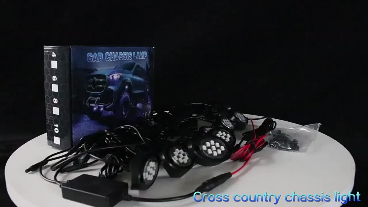 Rock Lights For Trucks 8 Pods Luci Led Rgb App/telecomando E - Temu Italy