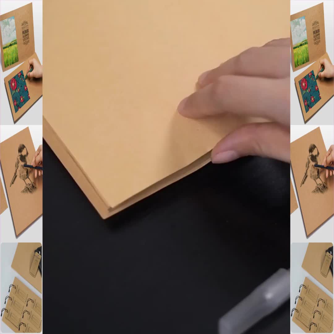 Mini enveloppes et cartes Hot Foil Marron kraft - 4,5 x 3 cm - 10 pcs -  Coffret carterie - Creavea