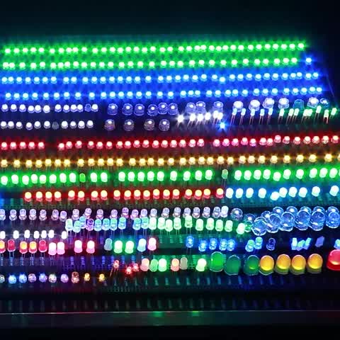 Whadda K/LED1 LED-Sortiment Grün, Rot, Gelb 3 mm, 5mm