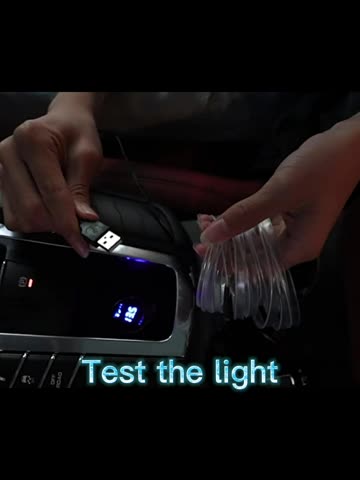 1pc /5m Auto Innen Dekoration Licht Led Streifen Flexible - Temu