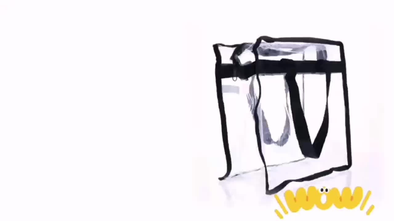 Clear Stadium Approved Tote Bags, Large Transparent Totes With Zippers Adn  Handles For Concerts, Sporting Events, Music Festivals, Work, School, Gym -  Temu