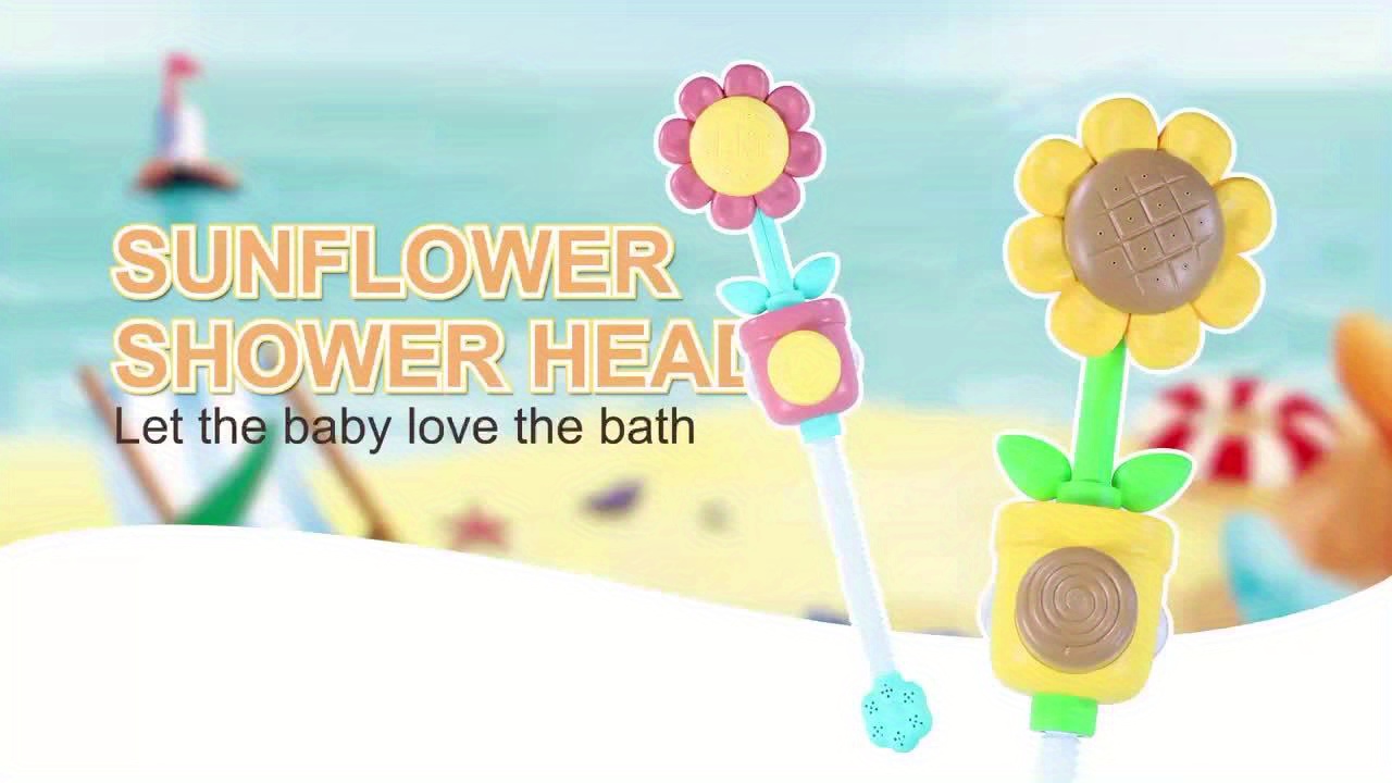 Interactive Flower Sprinkler Toy for Baby Shower
