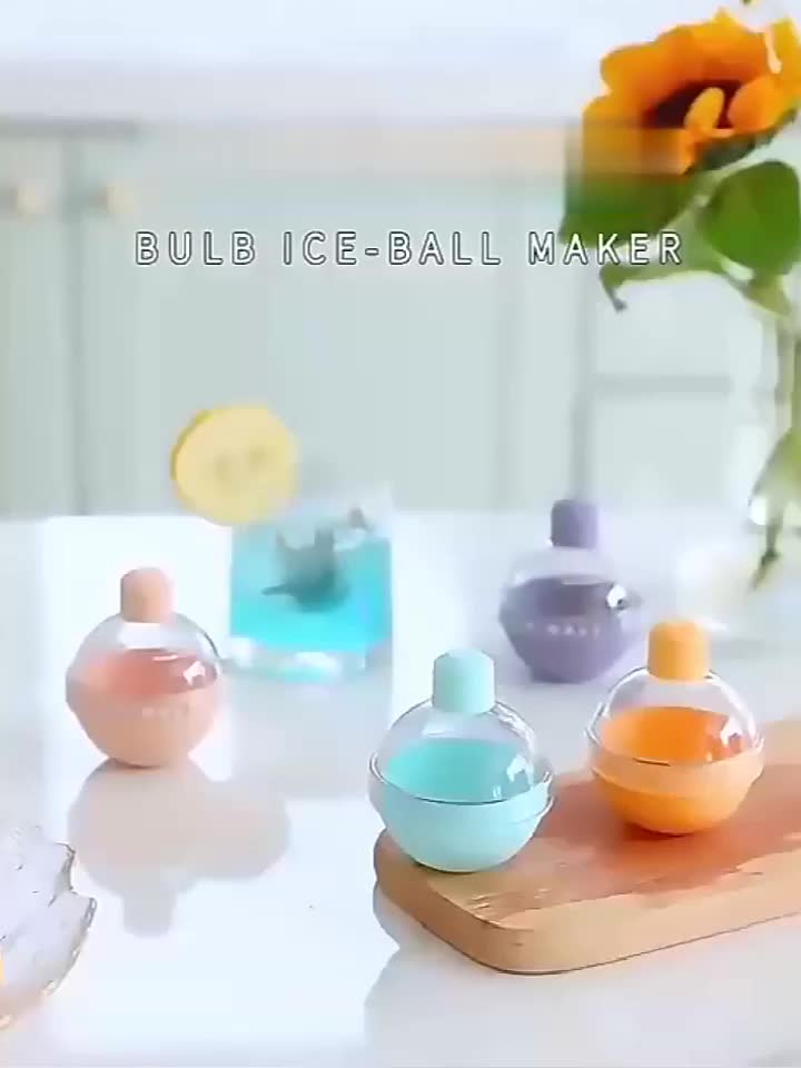 Round Ice Ball Making Mold Silicone Multicolor Optional - Temu