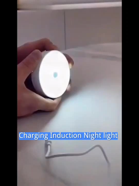 Led Motion Sensor Night Light Usb Rechargeable Dimmable Led - Temu