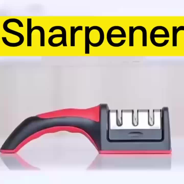 Knife Sharpeners, Work Sharp Knife Sharpener For Kitchen Knives With 3 / 4  Groove Design, Repair Kitchen Knives, Non-slip Handle, Manual Knife  Sharpening Tool For Kitchen Pocket Knives Scissors, Kitchen Accessaries,  Western