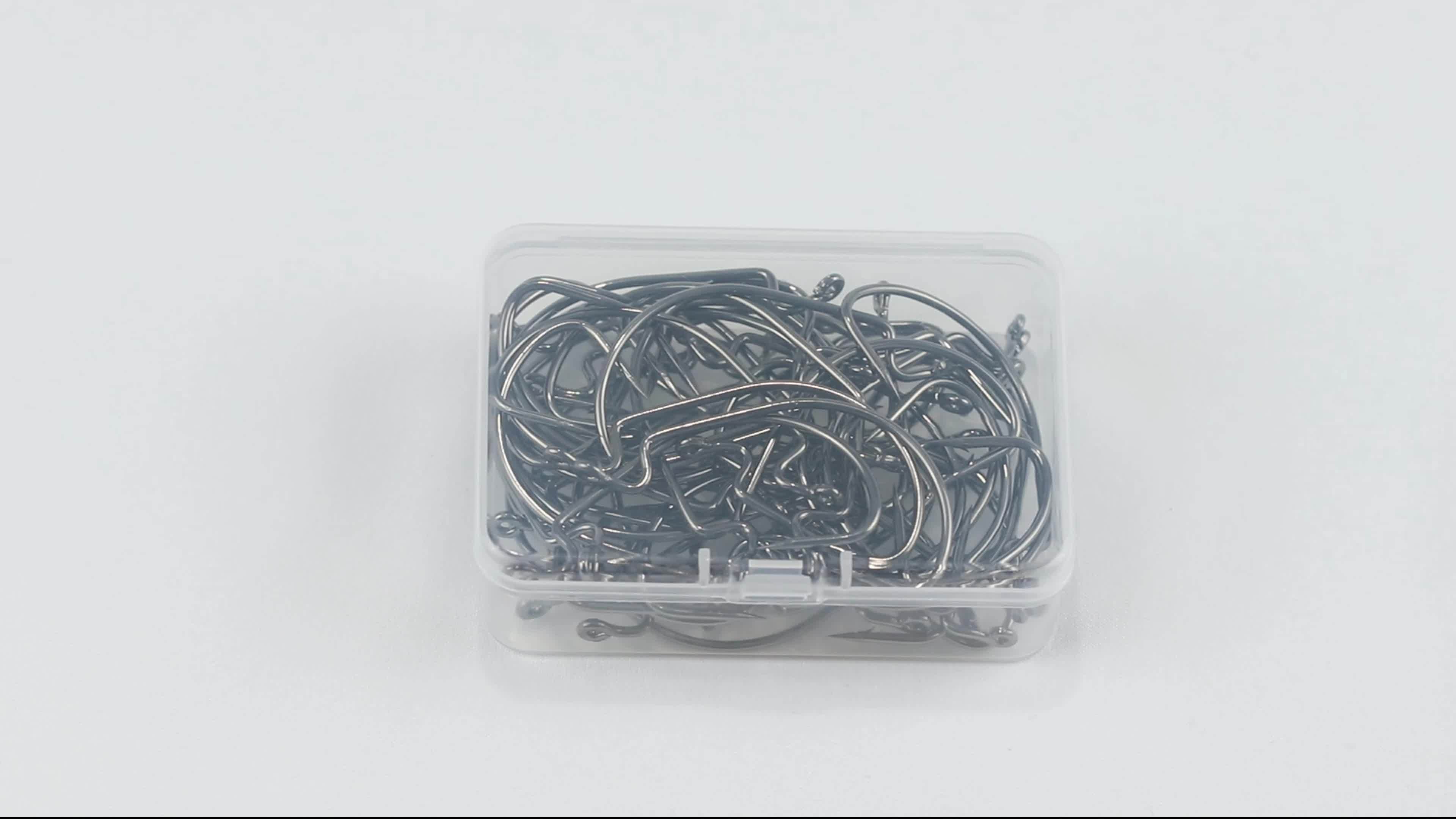 25pcs fishing hooks offset worm hooks hooks wide 2x - Temu