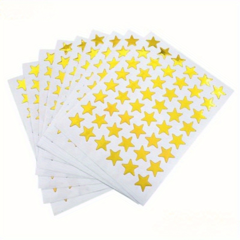 2,040 Gold Foil Star Stickers - Small Gold Star Stickers Small, Mini Star Stickers for Kids Reward, Star Sticker Stars, Small Star Stickers Stars