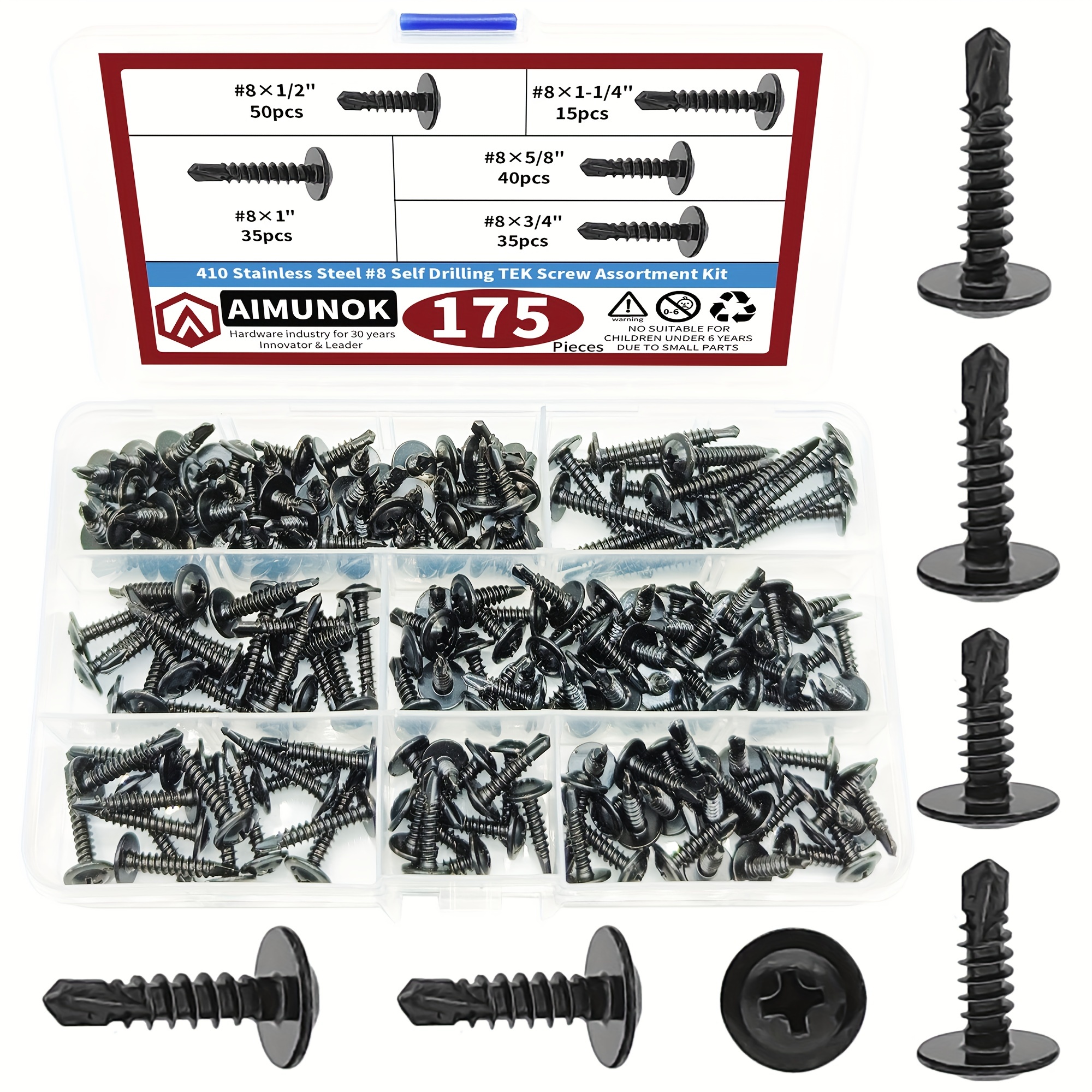 Self Tapping Screws Sizes - Temu Japan