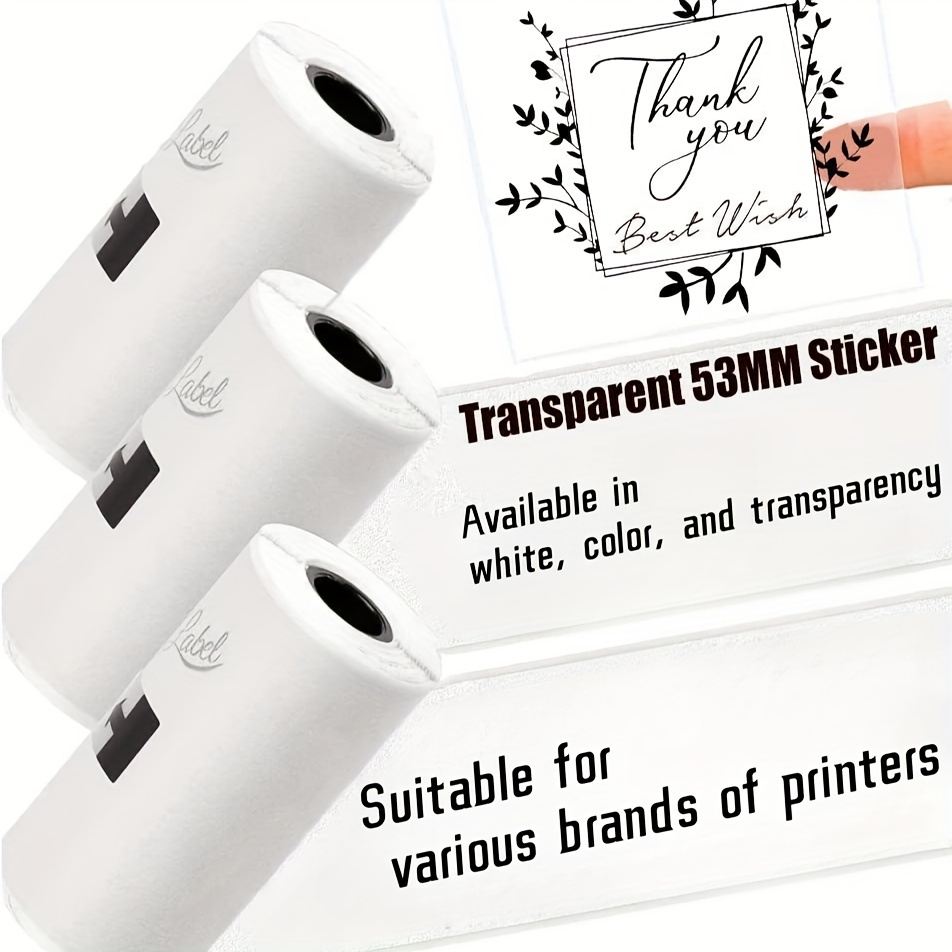 Premium White Matte Printable Vinyl Sticker Paper 20 - Temu
