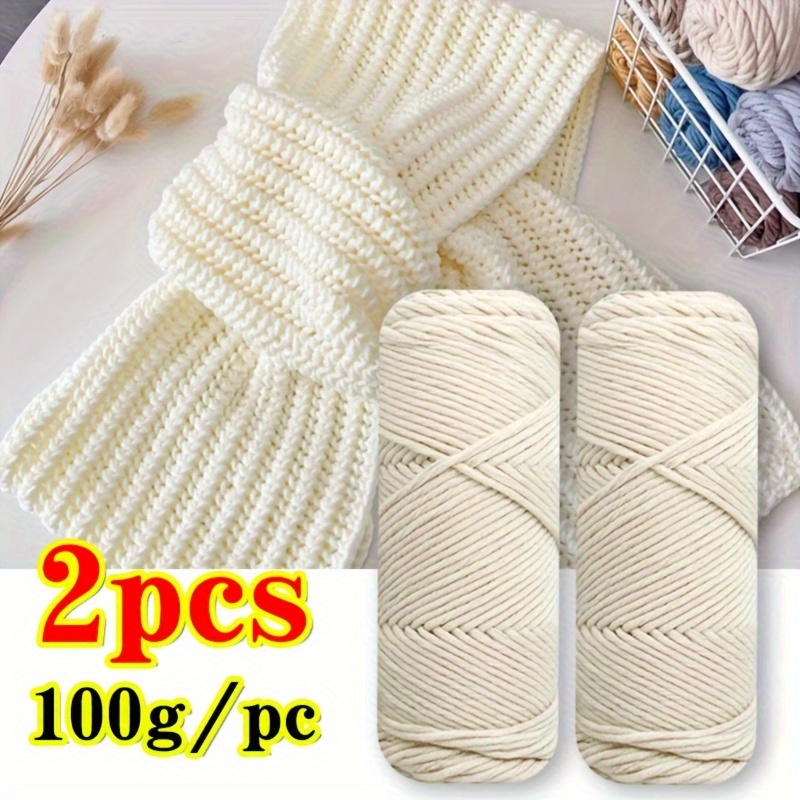 1 PCS 200g Flat Tape Yarn for Crocheting and Knitting,Soft Crochet Yarn 98  Yards Polyester Yarn for Hand DIY Bag Basket Dolls and Cushion(Yellow)