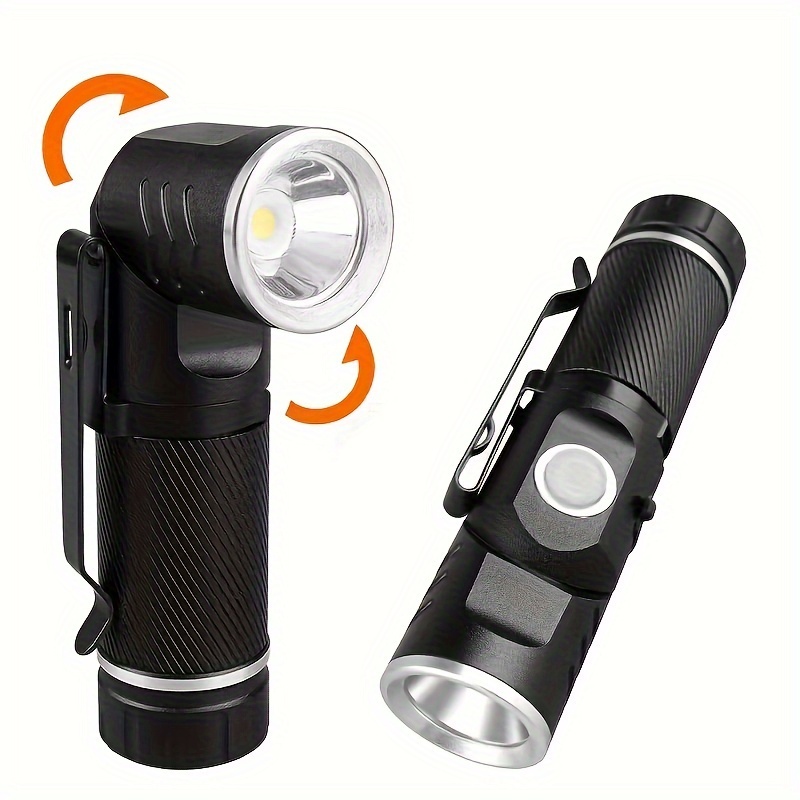 Sensor faro COB LED lámpara de cabeza linterna USB recargable cabeza  antorcha 5 modos de iluminación luz de cabeza (COB blanco+amarillo)
