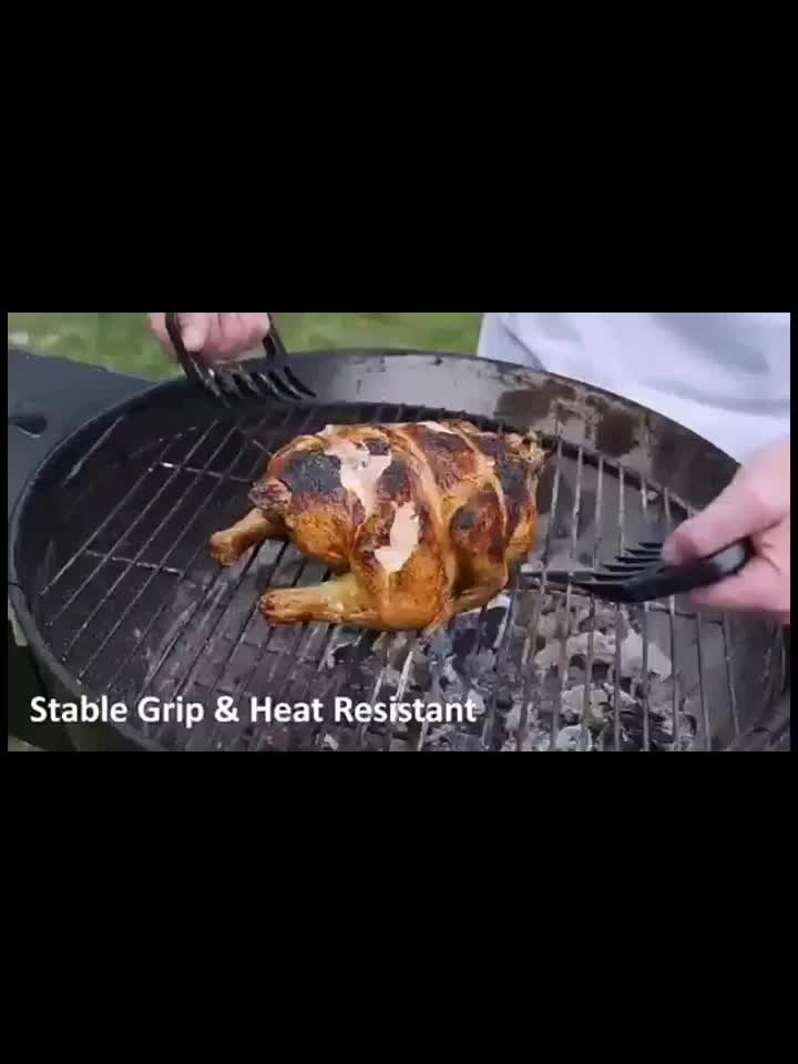 1 pièce Viande Griffes Broyeur Pour Barbecue , Multifonctionnel Viande  Séparateur Avec À Poignée En Bois , Isolation Thermique , Pour & Poulet &  Bœuf, Mode en ligne