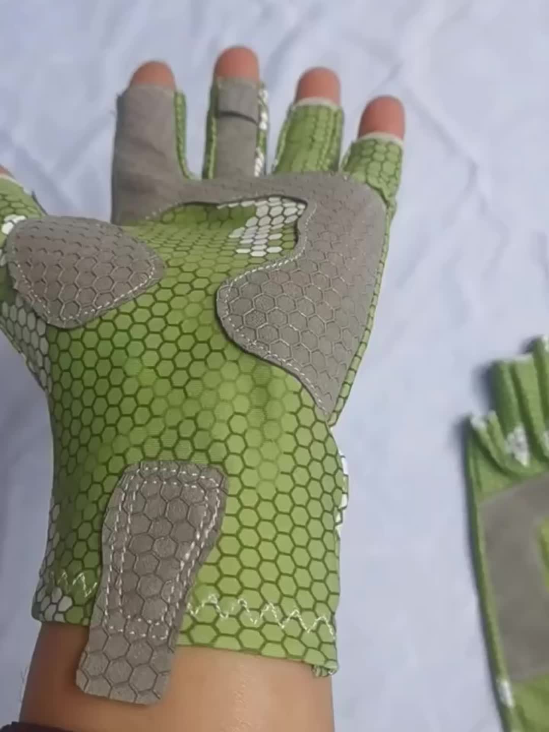 Uv resistant Non slip Fishing Gloves Fingerless Comfortable - Temu