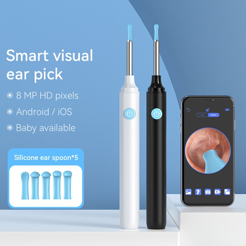 Digital Otoscope with Light, Ear Camera with Ear Wax Removal Tool, Ear -  Biometric Sports Solutions