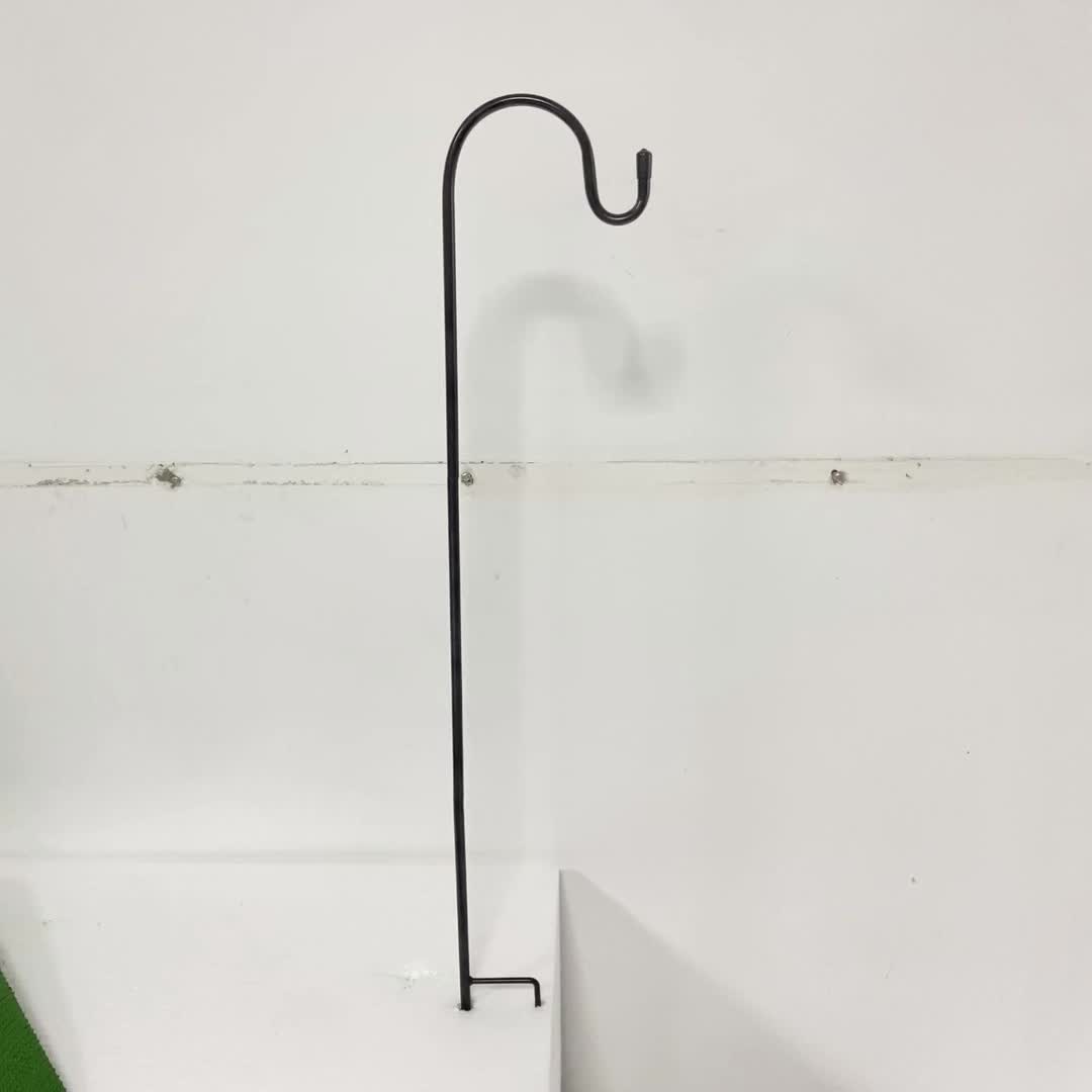 Garden Hook Outdoor Wrought Iron Rust proof Ground Rod Hook - Temu