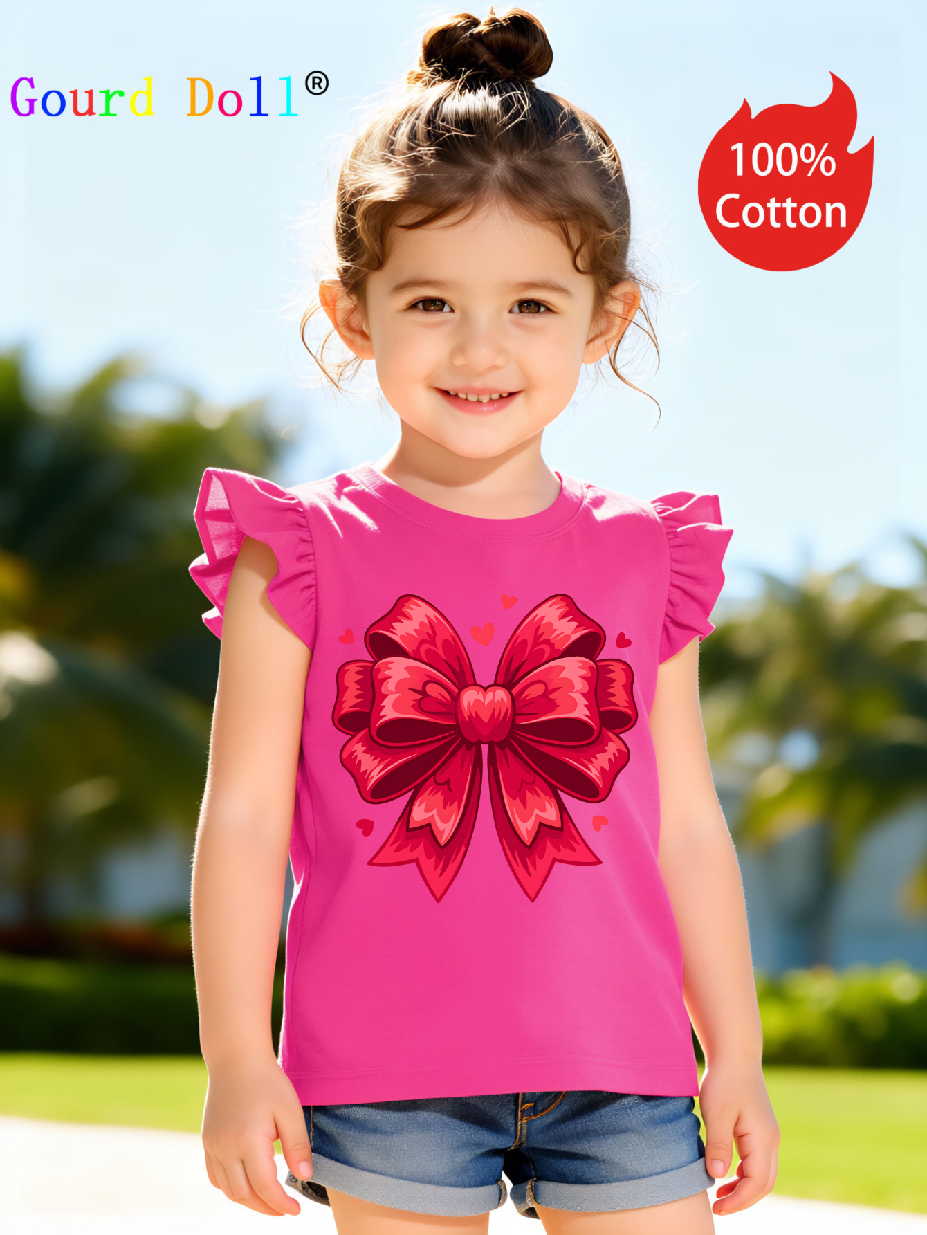 red clothes kids sold on Temu United States
