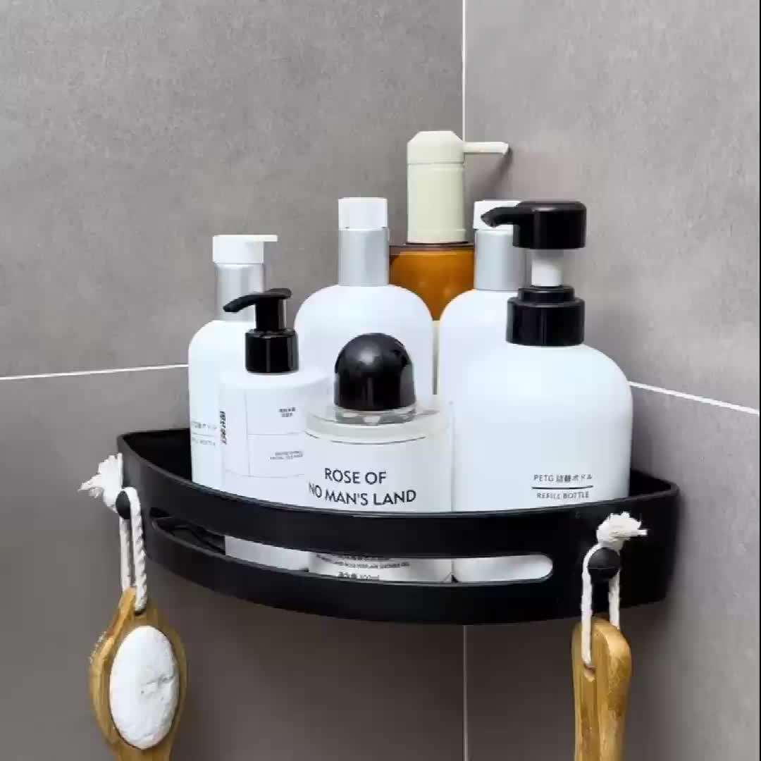  WXXGY Estante de baño con ventosas de pared con 2 ventosas,  organizador de plástico para ducha con almacenamiento de loción de cocina/C  : Hogar y Cocina