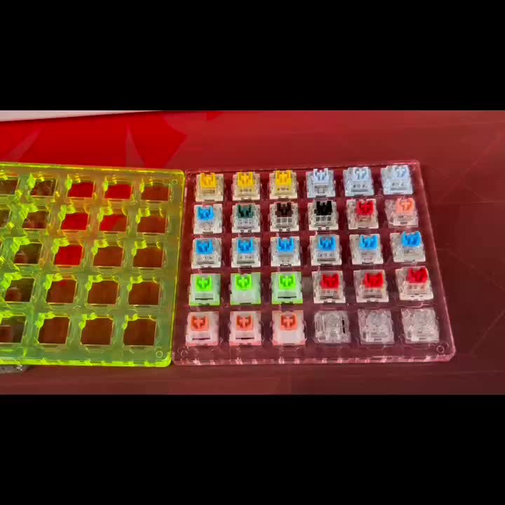 30 Switches Tester Transparent Keyboard Switches Acrylic - Temu