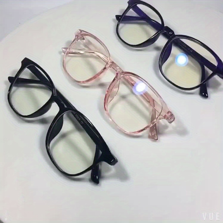 Gafas Cuadradas Transparentes SCTA Para Hombres Y Mujeres Marco Grande  Transparente Lentes Para Hombre Y Mujer Vintage Anti Luz Azul