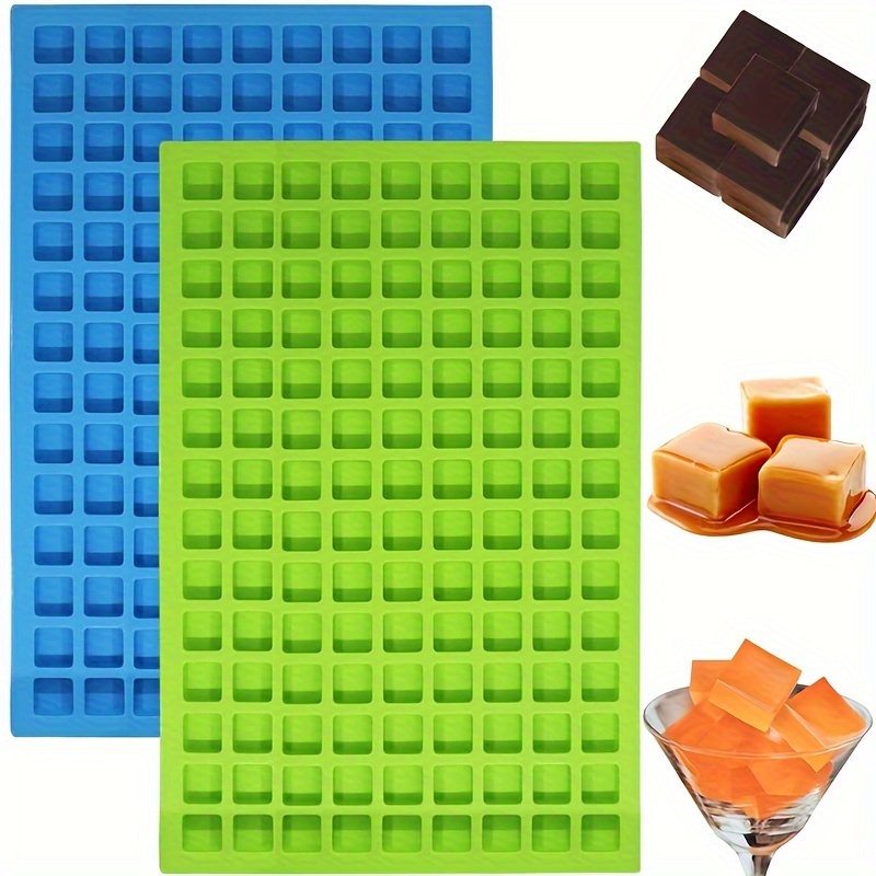 126 Cavity Square Silicone Candy Mold Mini Silicone Molds - Temu