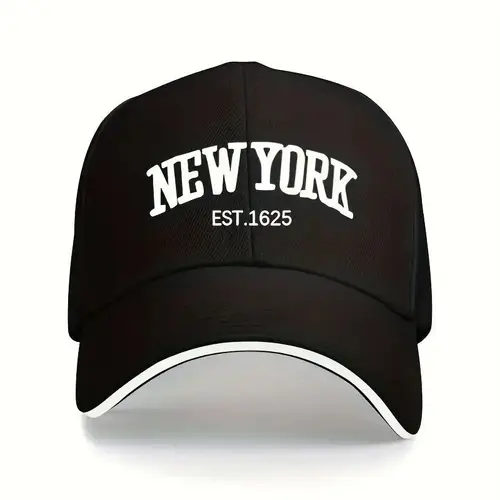 washed distressed baseball cap adjustable dad hat with 1625 year black white contrast sun protective unisex outdoor sports hat father s day gift sun protection retro style durable headgear