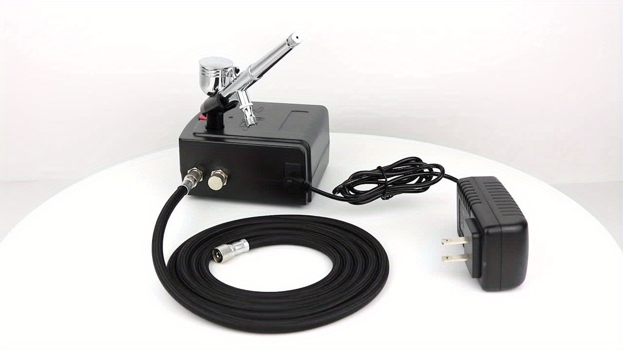 Mini Airbrush Kit Portable Gravity Feed Air Brush Painting - Temu Italy