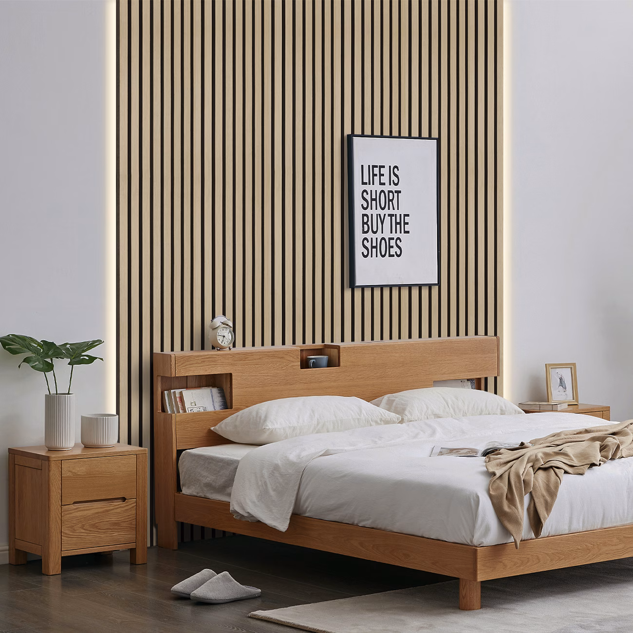 set of panels wood 120 x 60cm 21mm thick made of mdf and pet felt suitable for noise reduction in living rooms offices and Product details 2