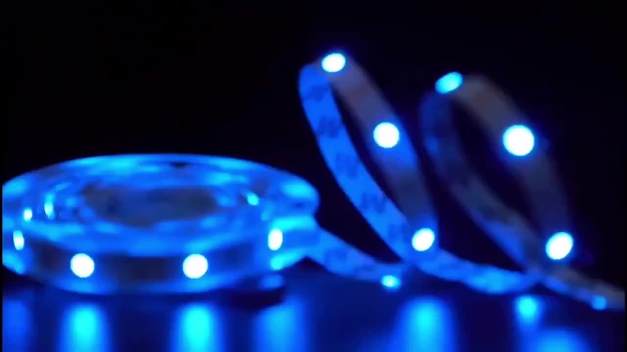 RGB LED Strip Light 5050 2835 Flexible with 3 Button Controls