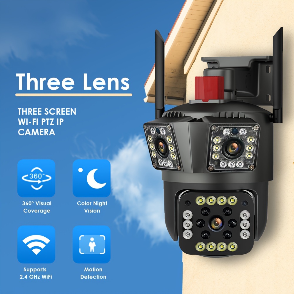 Ampoule camera e27 1080p panoramique 360 degrés WiFi Smart Home  Surveillance avec détection de Mouvement, Communication bidirectionnelle à  Distance - G4-S