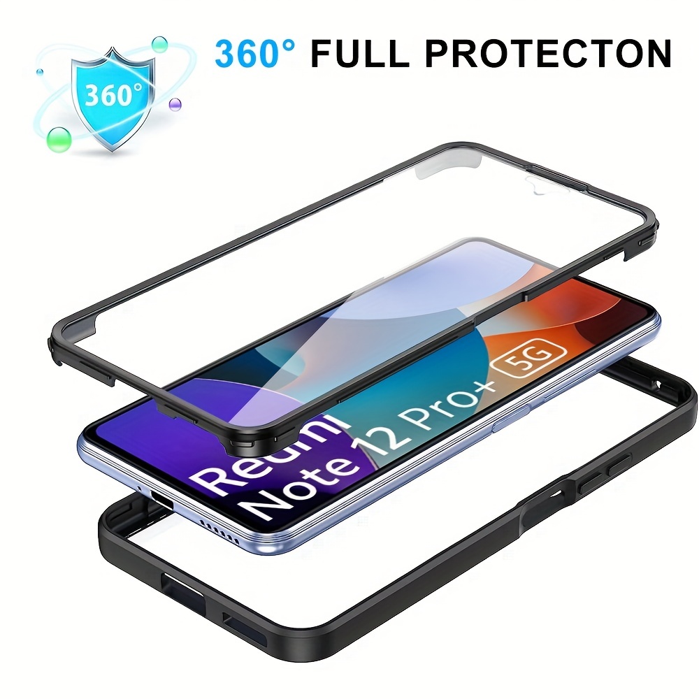  Funda protectora de silicona compatible con Xiaomi Redmi 13C, a  prueba de golpes, cobertura resistente, con forro de microfibra suave  antiarañazos (color azul : Celulares y Accesorios