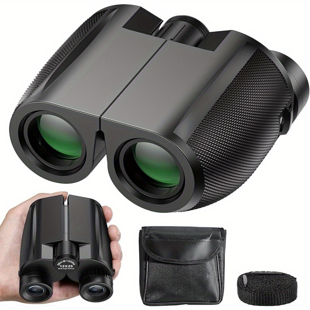 Binoculares de 10 x 50 para adultos con adaptador de teléfono, prismáticos  virtual de alta potencia para caza, prismas BAK4, lente FMC, binoculares