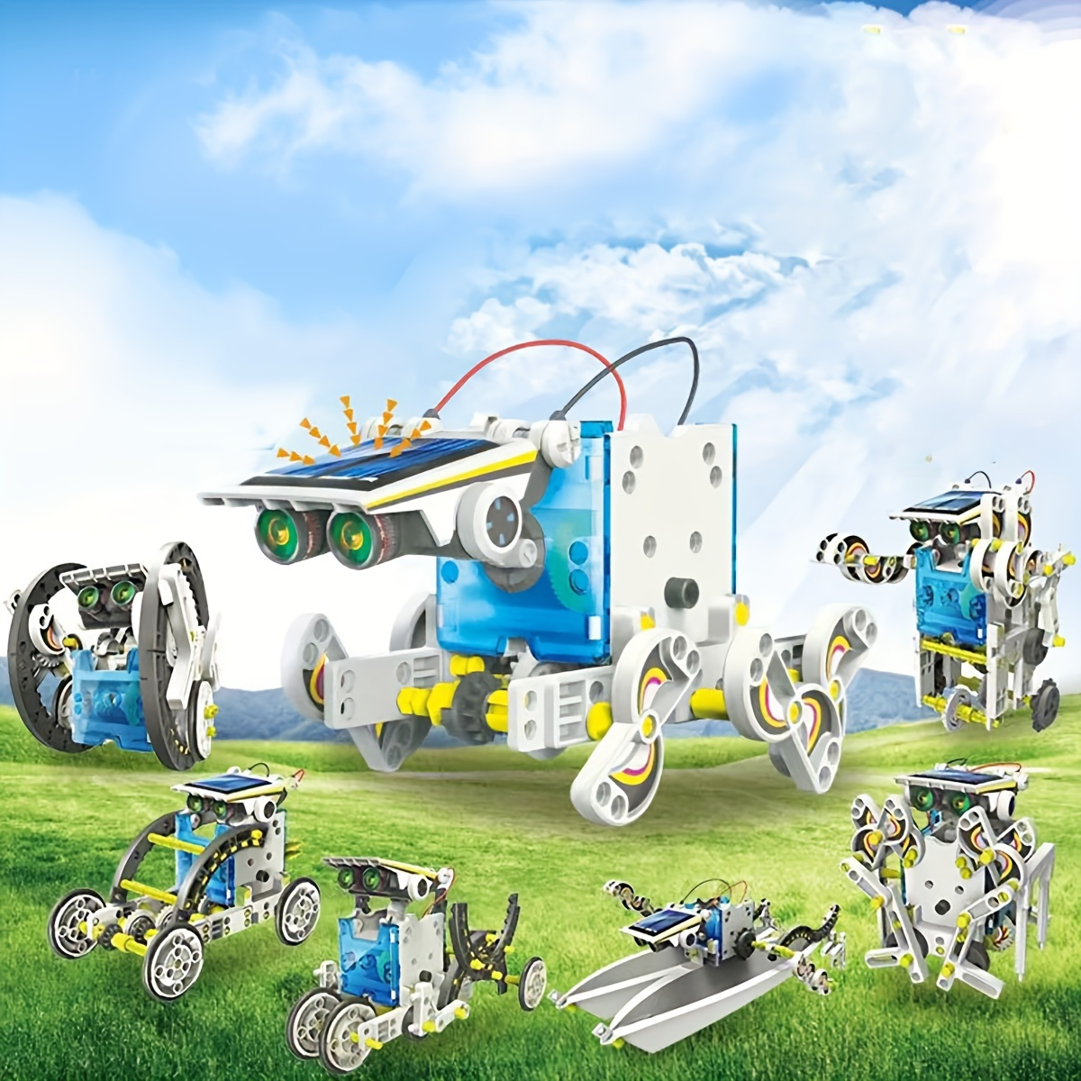 Educational Solar Robot Kit: Unleash Your Child's Creativity - Temu