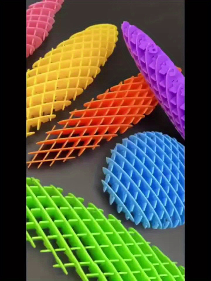Green Transforming Worm Toy for Kids and Adults