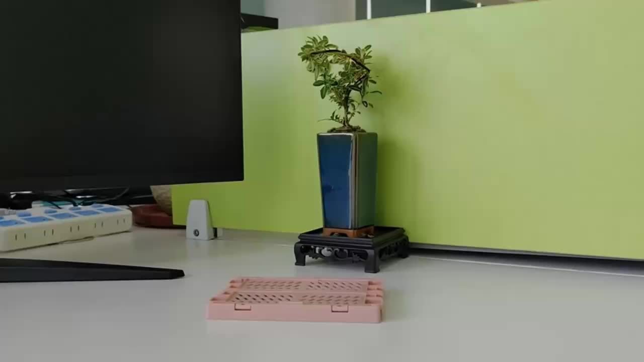 Mini-Format Stapelbare Kisten Pastellfarben Schreibtisch-Organizer - .de