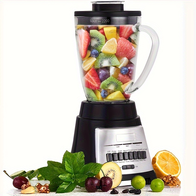 59.17oz Large Capacity Blender - Juice Maker, High Boron Glass, Household  Heating, Automatic Small Soybean Milk Machine, Multi-Function Cooking Machin
