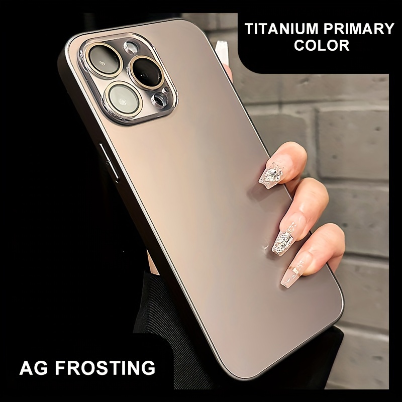 Luxury Ultra thin Borderless Transparent Pc Hard Case Iphone - Temu