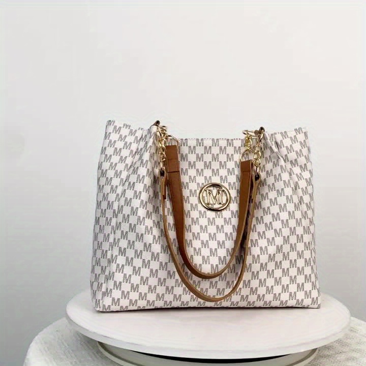 2pcs Women's Vintage Shoulder Bag Set