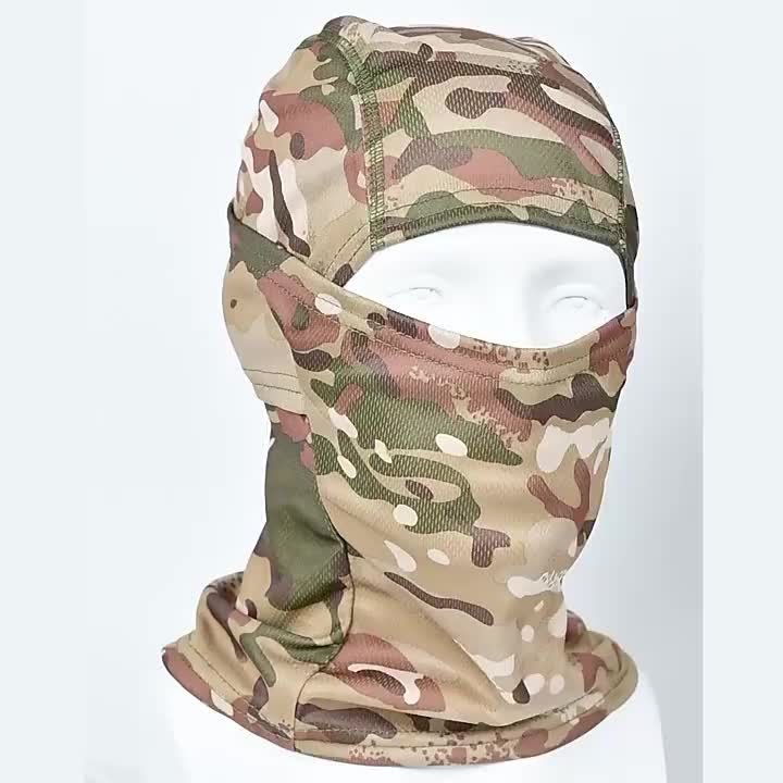 Camouflage Tactical Scarf Men's Riding Mask - Temu New Zealand