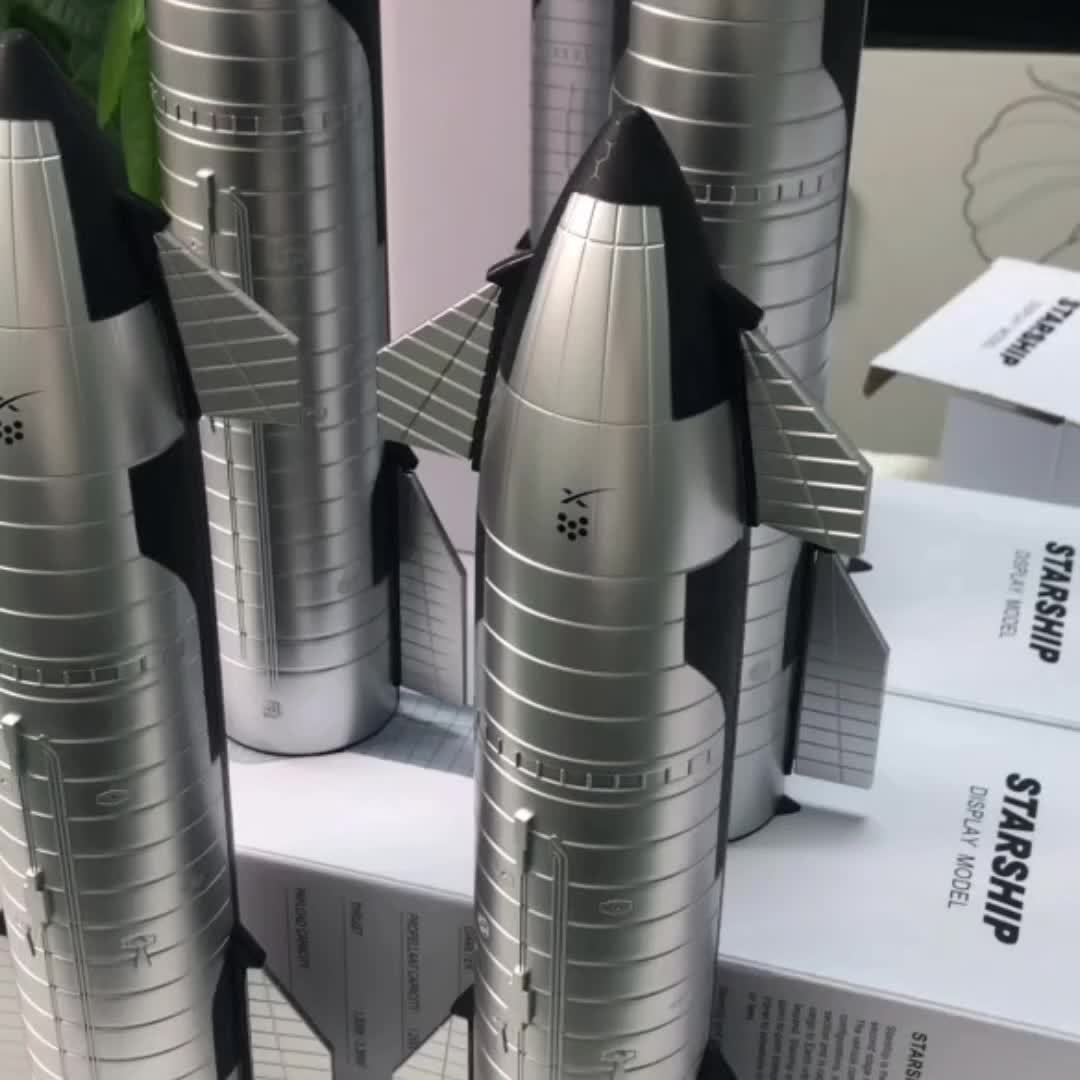 最低価格で販売 即時 完売 激レア SPACEX STARSHIP CHROME MODEL - 美術品