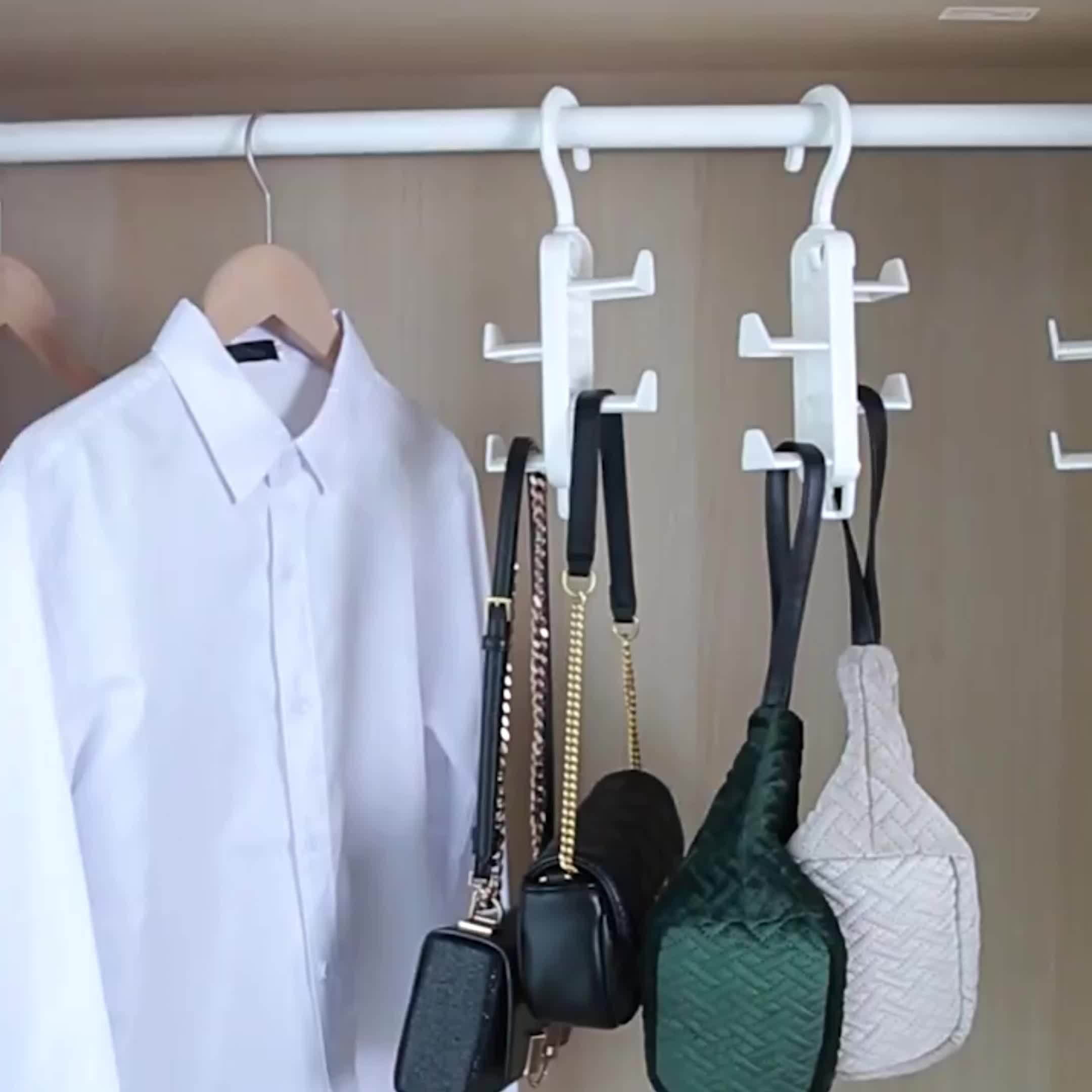 1pc Purse Hanger Closet Organizer Hooks Multi Purpose - Temu