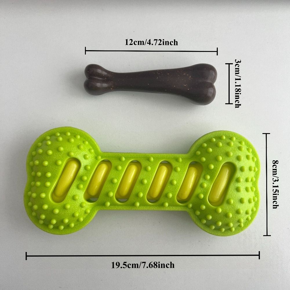 2pcs Wear-Resistant Squeaky Chew Stick Dog Toy Set