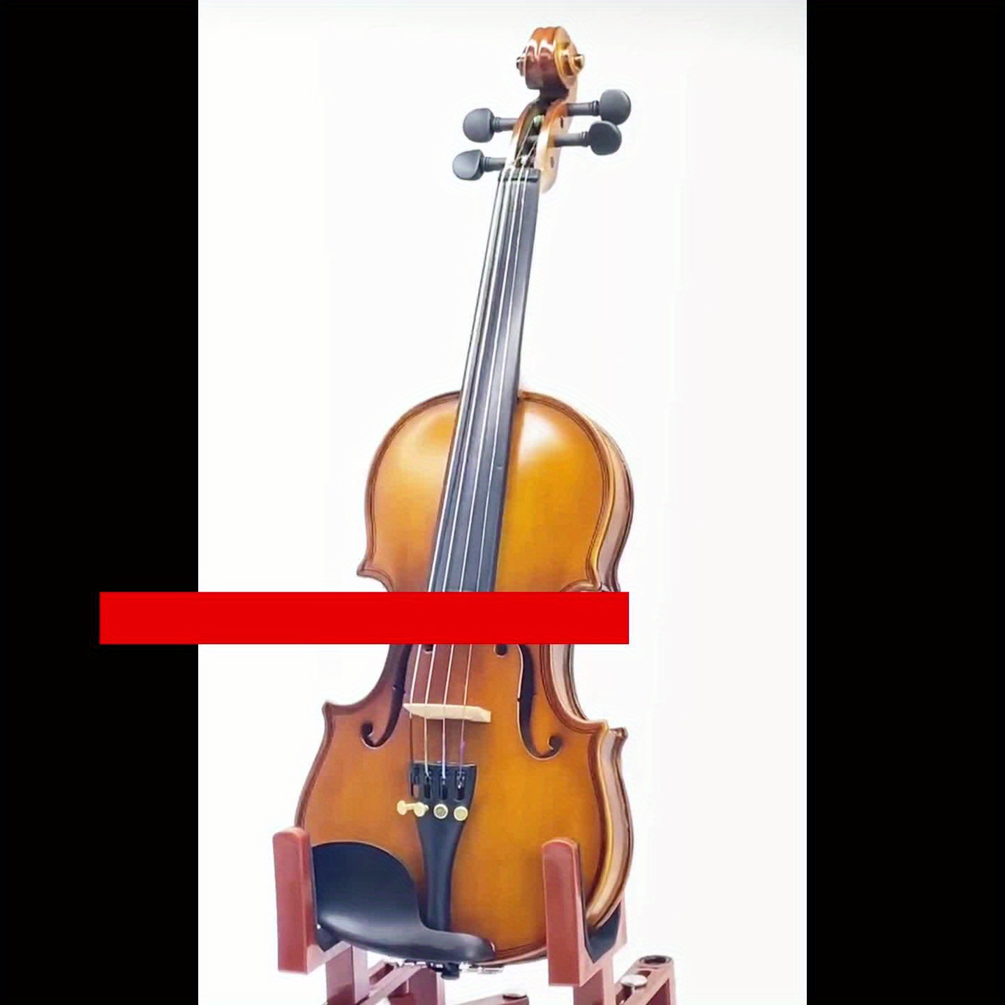 VL-205 4/4 Violin Acoustic Violin Fiddle Kit Spruce Starter Violins For  Beginner Adults Students, With Travel Hard Case, Bow, Extra Strings,  Shoulder
